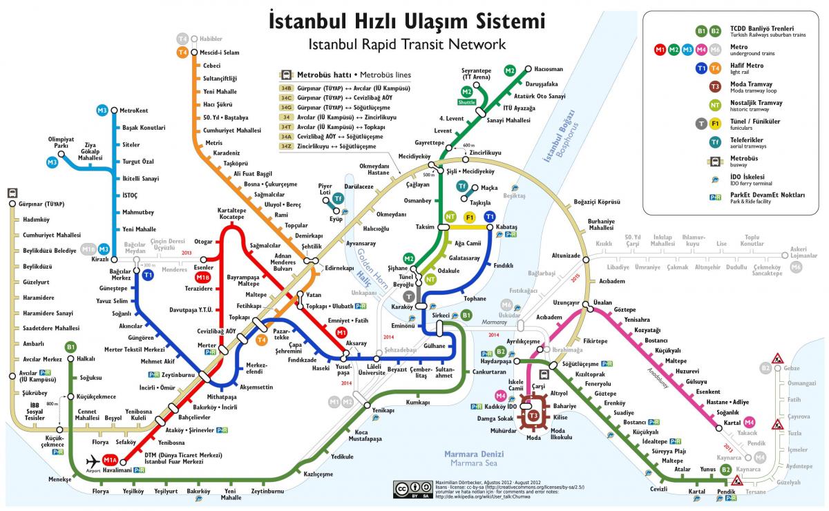 خريطة اسطنبول الحبلي