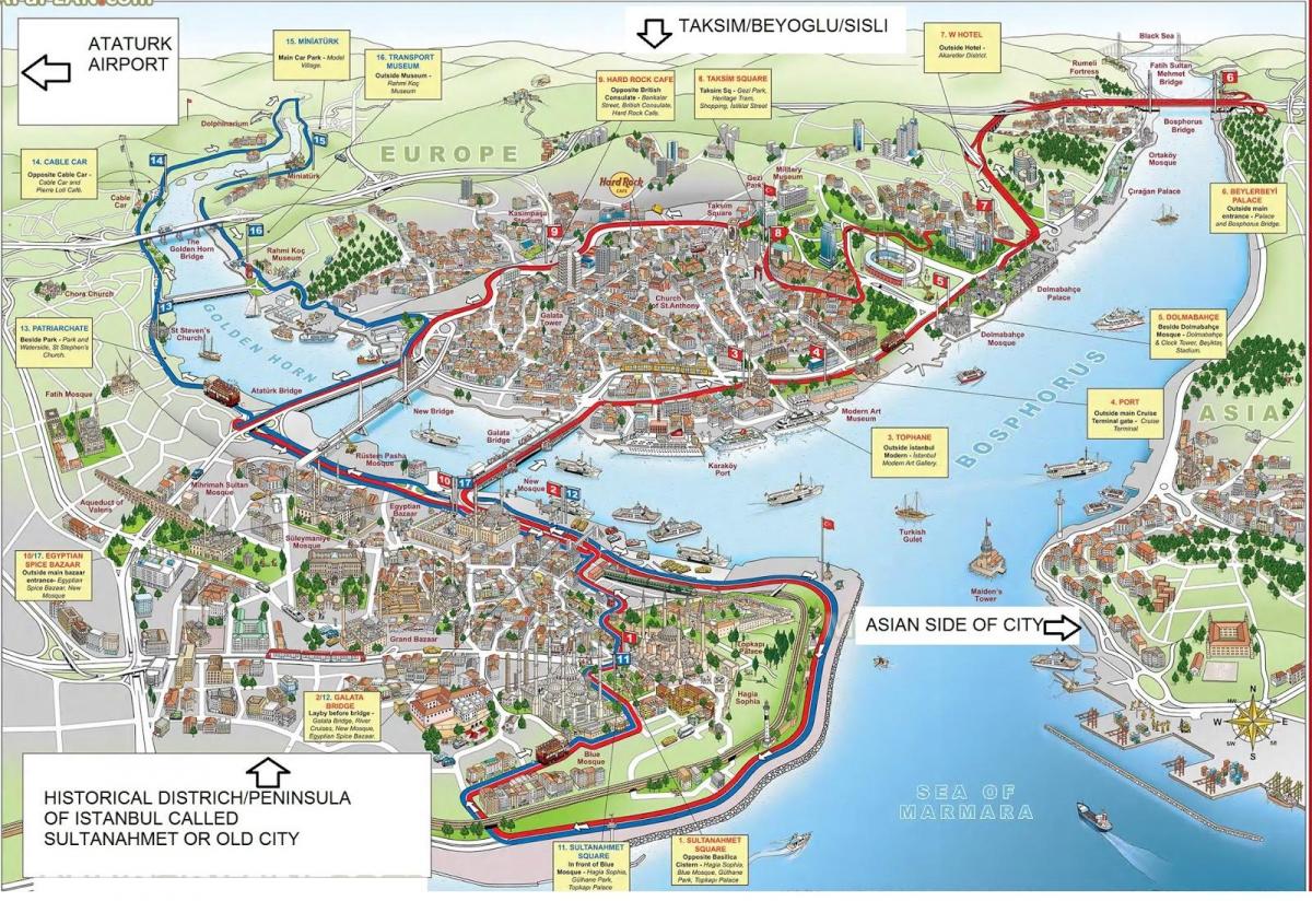 خريطة اسطنبول 3d 