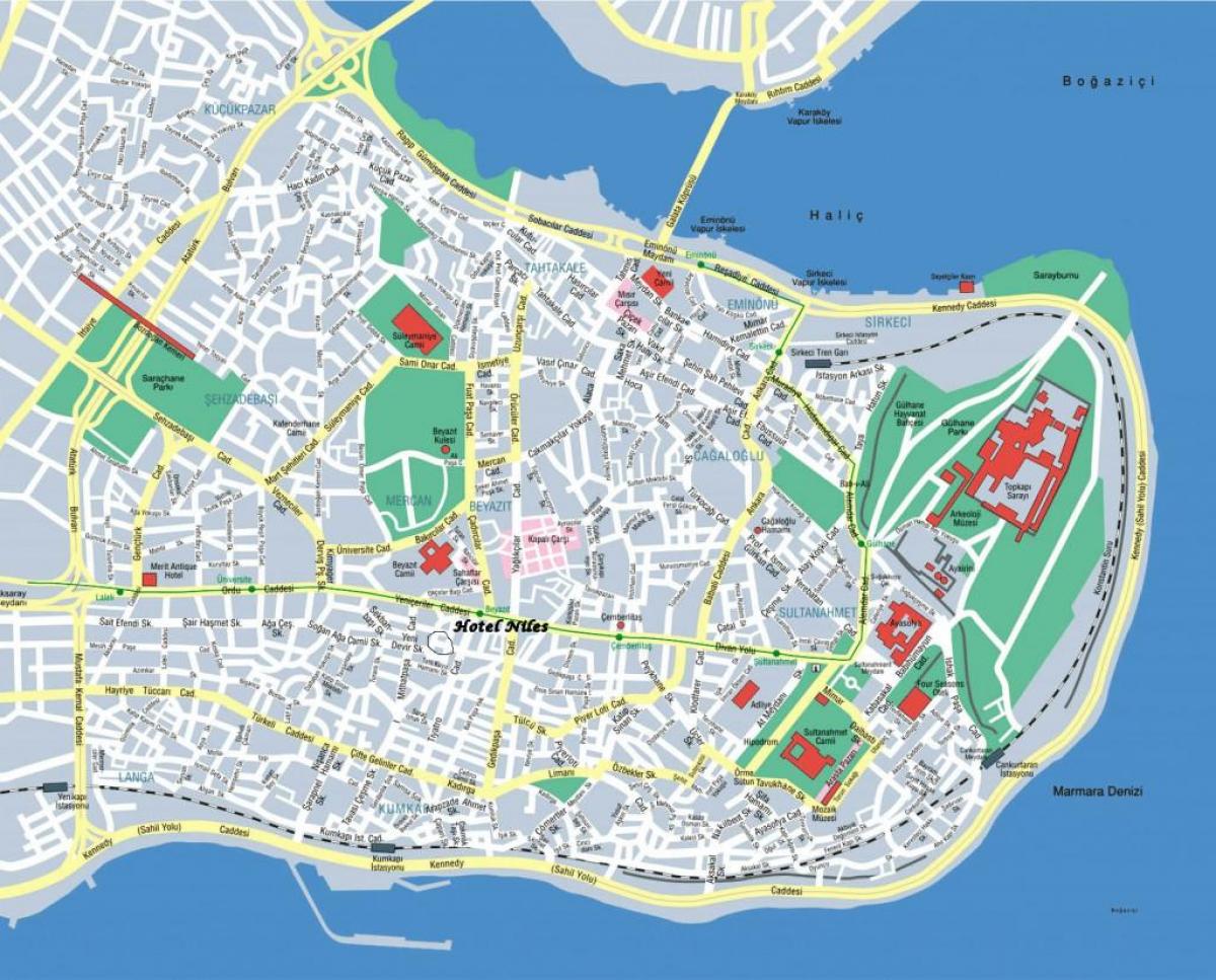 منطقة السلطان أحمد على الخريطة