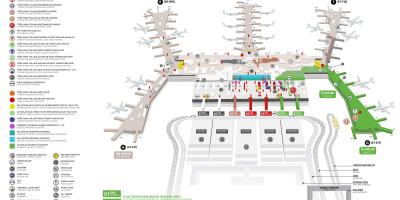 خريطة مطار اسطنبول